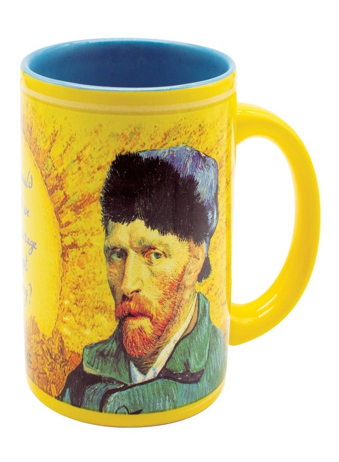 The Unemployed Philosophers Guild Vincent Van Gogh Heat Transforming Mug - Hot Coffee Changes Van Gogh's Self-Portrait, Comes in Fun Gift Box, 10 oz - Image 5